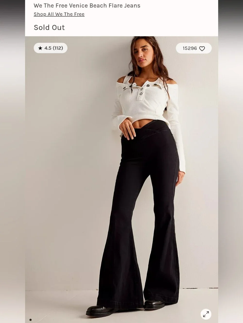 We The Free Venice Beach Flare Jeans